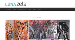 Desktop Screenshot of lunazeta.com